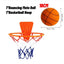 Kids Bouncing Mute Silent Basketball Squeezable Mute Bouncing Basketball Indoor Silent Ball Foam Basketball Bounce Football - Slobuy