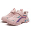 Kids Casual Pink Girls Leather Shoes Fashion For 7-15y Lightweight Running Young Student's Children Sports Girl's Shoe NBGAGA - Slobuy
