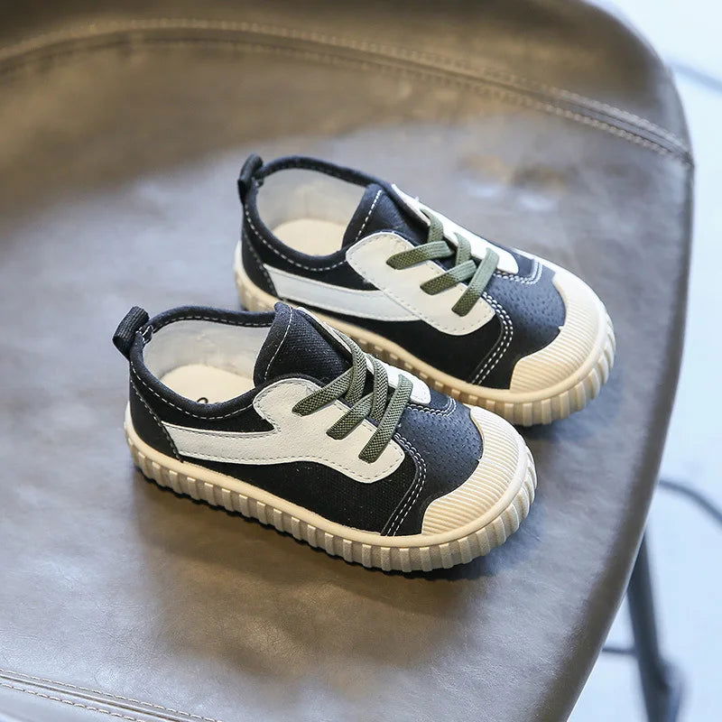 Kids Casual Shoes Boys Sneakers Girls Canvas Shoes Fashion Classic Breathable Soft Spring Autumn 2023 Brand New Children Shoes - Slobuy