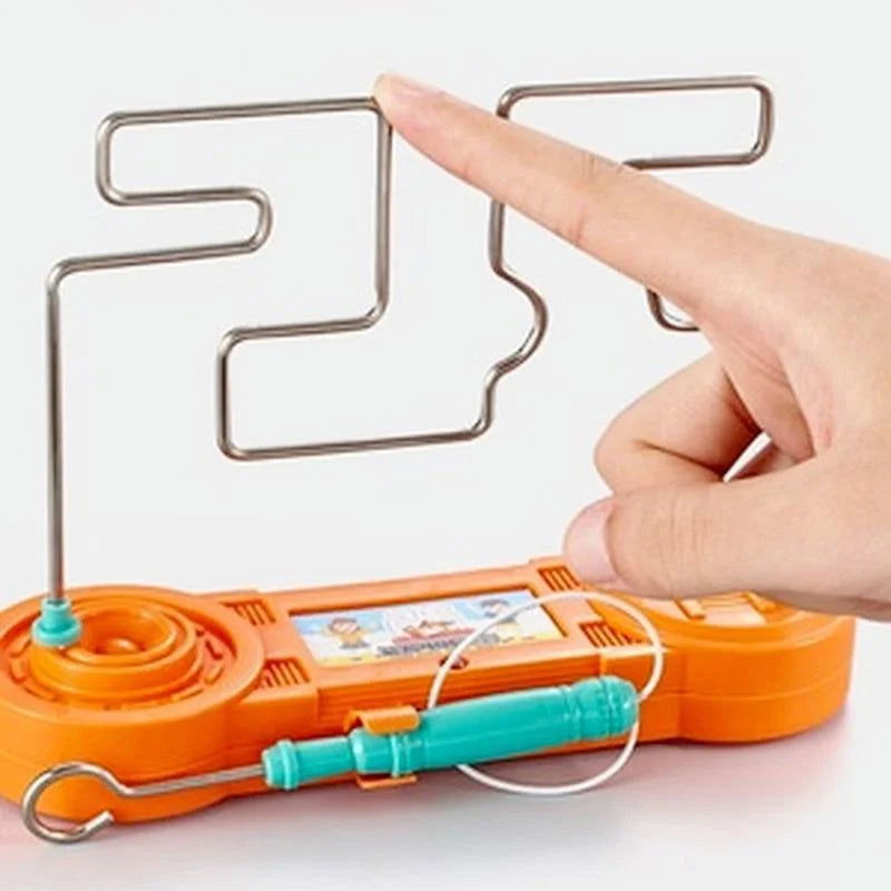 Kids Collison Electric Shock Toy Education Electric Touch Maze Game Party Funny Game Science Experiment Toys for Children Gift - Slobuy