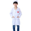 Kids Cosplay Clothes Boys Girls Doctor Nurse Uniforms Fancy toddler Christmas Xmas Role Play Costumes Party Wear doctor gown - Slobuy