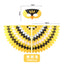 Kids Cosplay Costume Stage Performance Owl Peacock Wings Bird Felt Cape with Mask for Girls Boys Halloween Party Cloak - Slobuy