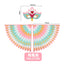 Kids Cosplay Costume Stage Performance Owl Peacock Wings Bird Felt Cape with Mask for Girls Boys Halloween Party Cloak - Slobuy