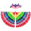 Kids Cosplay Costume Stage Performance Owl Peacock Wings Bird Felt Cape with Mask for Girls Boys Halloween Party Cloak - Slobuy