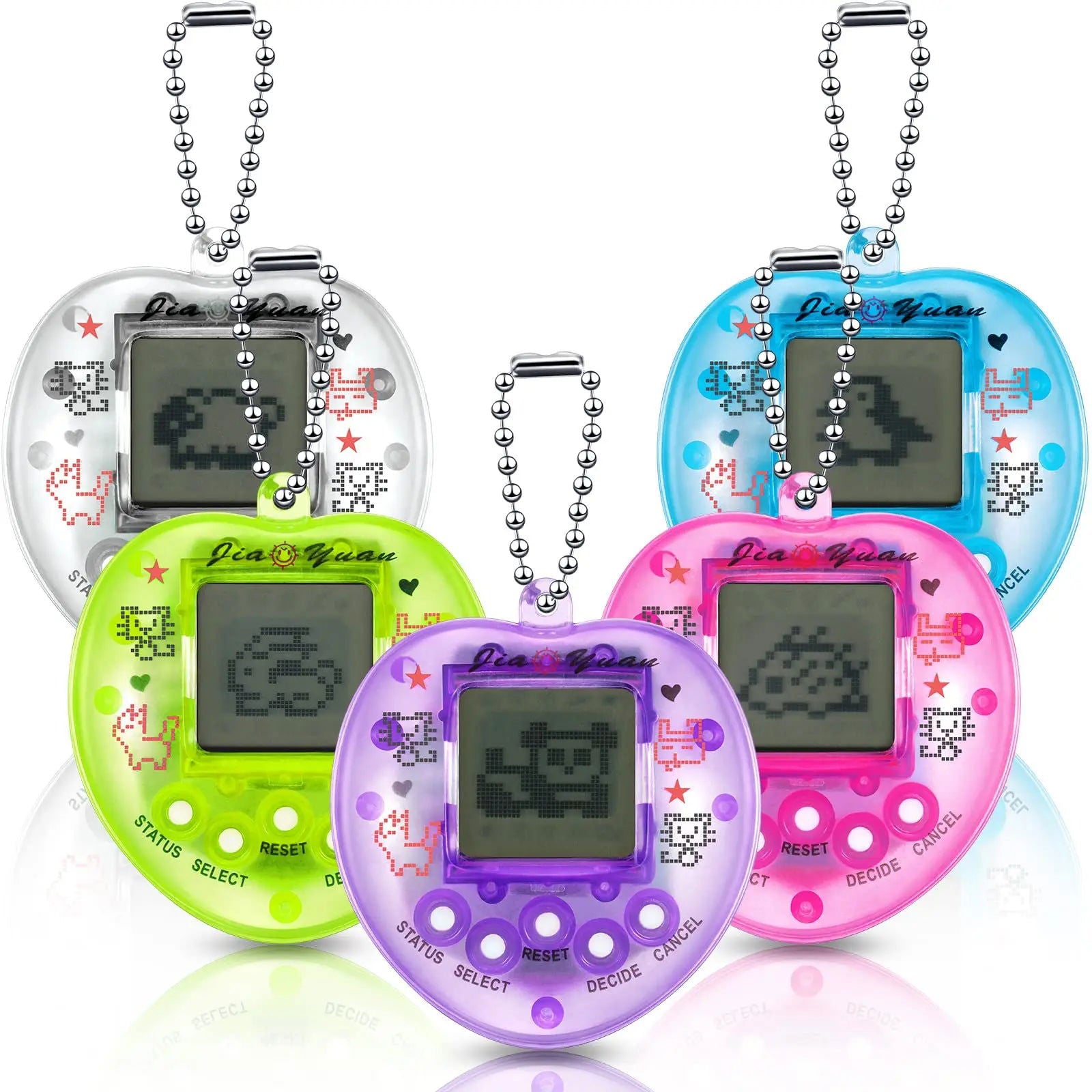 Kids Electronic Pets Game Tamagotchi Handheld Game Console Toy in Russian Original German Spanish Polish Virtual Digital Pet Toy - Slobuy