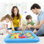 Kids' Fishing Toy Set Play Water Toys for Baby Magnetic Rod and Fish with Inflatable Pool Outdoor Sport Toys for Children - Slobuy