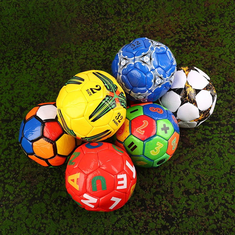 Kids Football Replacements Soccer Balls Summer Beach Party Beach Toys Small Soccer Balls Size 2 Soccer Footballs - Slobuy