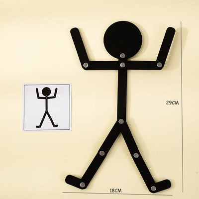 Kids Montessori Educational Wooden Stick Men Puzzle Game Kids Hand Skill Fine Motor Training Assemble Toys For Baby Imagination - Slobuy