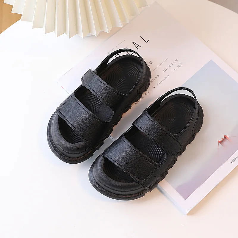 Kids Sandals Children Summer Beach Shoes for Boys Girls Toddlers Little Boy Sandals Fashion 2023 New Toes-covered Anti-kick Soft - Slobuy