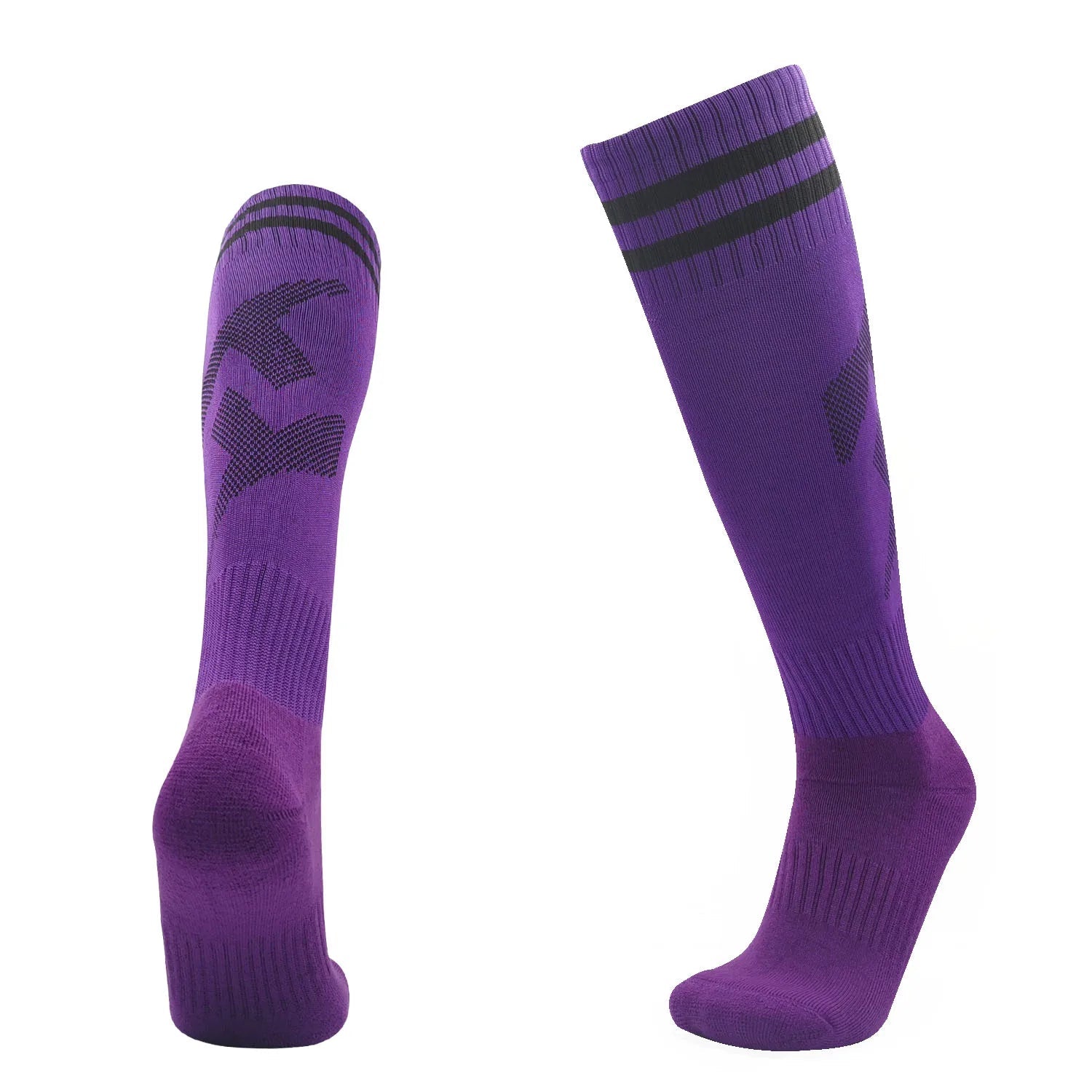 Kids Soccer Football Socks Stockings High Quality Long Tube Knee Cotton Legging Baseball Running Sport Boy Girl Children Socks - Slobuy