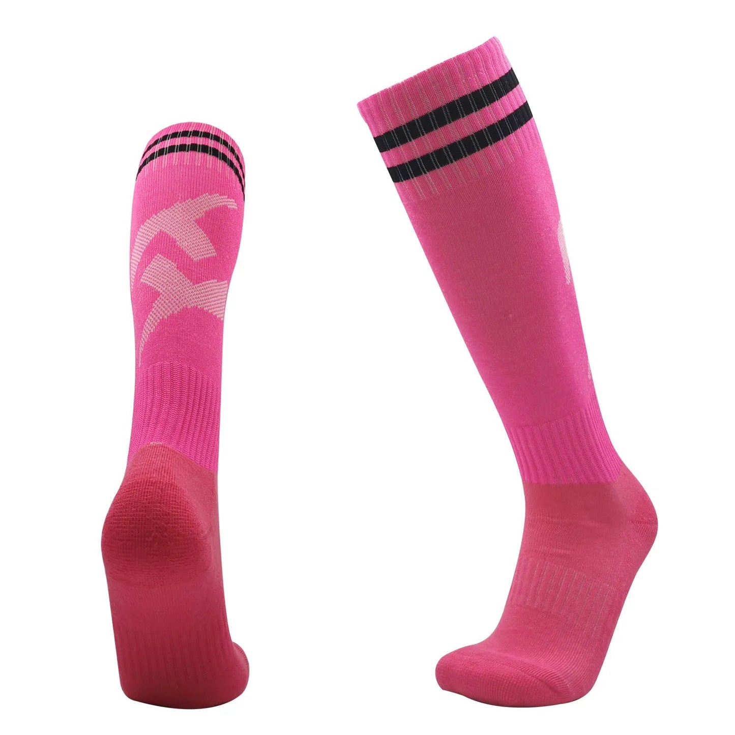 Kids Soccer Football Socks Stockings High Quality Long Tube Knee Cotton Legging Baseball Running Sport Boy Girl Children Socks - Slobuy