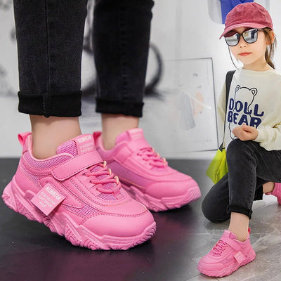 Kids Sports Shoes Children Casual Running Shoes for Boys Girls Air Mesh Breathable Fashion Sneakers Spring Summer Anti-skid Soft - Slobuy