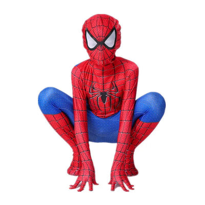Kids Superhero Costumes Movie Characters Fantasy Onesies Halloween Party Dress Up Boys Girls Photo Props - Slobuy