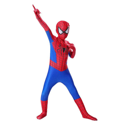 Kids Superhero Costumes Movie Characters Fantasy Onesies Halloween Party Dress Up Boys Girls Photo Props - Slobuy