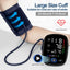 Kingclinic Blood Pressure Monitor Upper Arm Automatic BP Cuff Machine with LED Display for Home Use Health Care - Slobuy