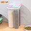 Kitchen Cereals Storage Box Plastic 4 grids Cereals Sealed Jar Food Container Moisture-proof Grain Tank Spaghetti Keep Fresh Box - Slobuy