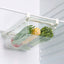Kitchen Fruit Food Egg Storage Box Fridge Organizer Slide Under Shelf Drawer Box Rack Holder Refrigerator Crisper Keeping Flash - Slobuy