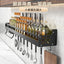 Kitchen Organizer Shelf Wall-mounted Spice Storage Rack Kitchen Knife Holder Wall Seasoning Chopstick Spoon Shovel Storage - Slobuy