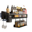 Kitchen Organizer Shelf Wall-mounted Spice Storage Rack Kitchen Knife Holder Wall Seasoning Chopstick Spoon Shovel Storage - Slobuy