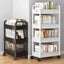 Kitchen Organizers And Storage Rack Household Cart With Wheels Multifunctional Home Accessories Mobile Rack Trolley Bookshelf - Slobuy