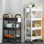 Kitchen Organizers And Storage Rack Household Cart With Wheels Multifunctional Home Accessories Mobile Rack Trolley Bookshelf - Slobuy