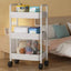 Kitchen Organizers And Storage Rack Household Cart With Wheels Multifunctional Home Accessories Mobile Rack Trolley Bookshelf - Slobuy