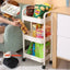 Kitchen Organizers And Storage Rack Household Cart With Wheels Multifunctional Home Accessories Mobile Rack Trolley Bookshelf - Slobuy