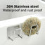 Kitchen Sponges Holder Stainless Steel Sink Shelf Adhesive Holders Drain Drying Rack Wall Hooks Accessories Storage Organizer - Slobuy