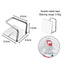 Kitchen Sponges Holder Stainless Steel Sink Shelf Adhesive Holders Drain Drying Rack Wall Hooks Accessories Storage Organizer - Slobuy
