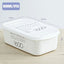 Kitchen Storage Refrigerator Food Storage White Containers Fresh Box Containers Kitchen Storage Food Sealed Kitchen Organizer - Slobuy