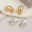 Korean Creative Fashion Droplet Earrings Minimalist Temperament Earrings Anniversary Gift Party Jewelry Accessories - Slobuy