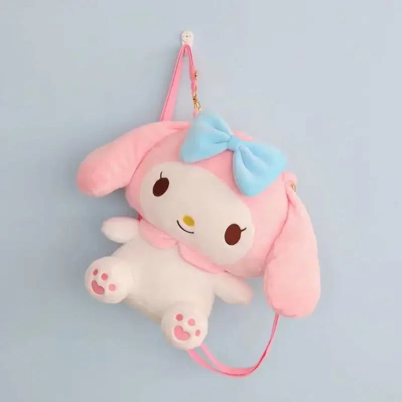 Kt Cat Kawaii Japanese plush toy cute backpack girl cartoon schoolbag kuromies gift girl children - Slobuy