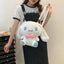 Kt Cat Kawaii Japanese plush toy cute backpack girl cartoon schoolbag kuromies gift girl children - Slobuy