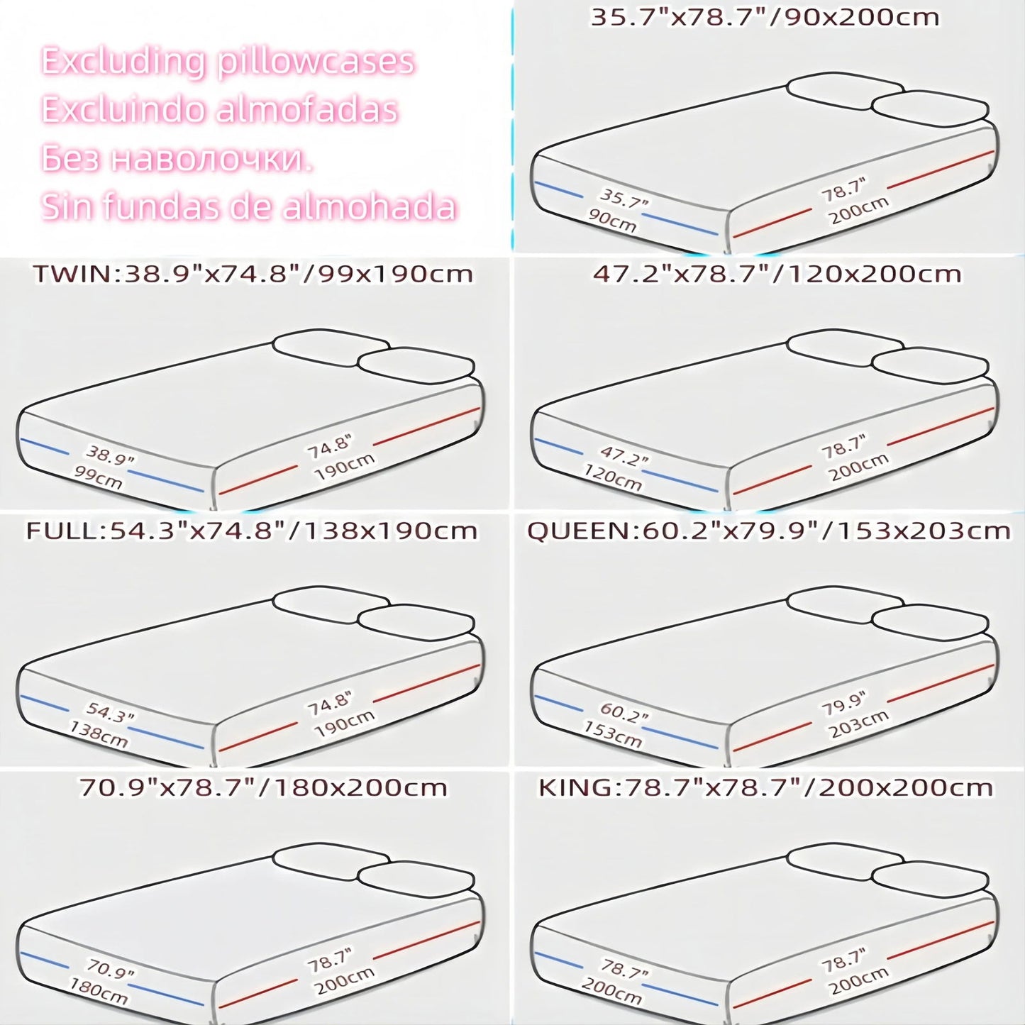 Kuup Satin luxury Solid Bed Fitted Sheet （No Pillowcase）Nordic Adjustable Mattress Covers 4 Corners With Elastic Band - Slobuy