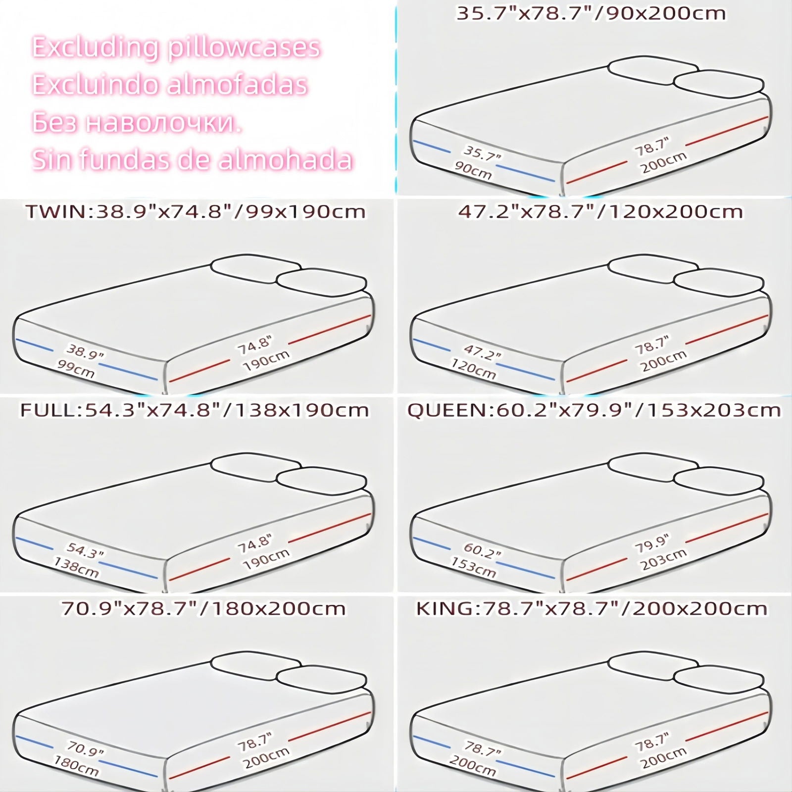 Kuup Satin luxury Solid Bed Fitted Sheet （No Pillowcase）Nordic Adjustable Mattress Covers 4 Corners With Elastic Band - Slobuy
