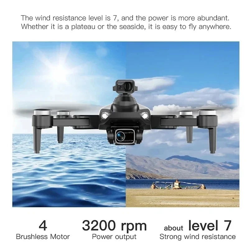 L900 Pro SE MAX GPS Drone 4K Professional Dual HD Camera 5G WIFI FPV 360° Obstacle Avoidance Brushless Motor Rc Quadcopter Dron - Slobuy