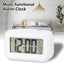 LED Digital Alarm Clock Electronic Digital Alarm Screen Desktop Table Clocks For Home Office Backlight Snooze Calendar Clock - Slobuy