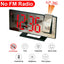LED Digital Projection Alarm Clock Electronic Alarm Clock with Projection FM Radio Time Projector Bedroom Bedside Mute Clock - Slobuy