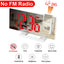LED Digital Projection Alarm Clock Electronic Alarm Clock with Projection FM Radio Time Projector Bedroom Bedside Mute Clock - Slobuy