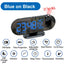LED Digital Projection Alarm Clock Electronic Alarm Clock with Projection FM Radio Time Projector Bedroom Bedside Mute Clock - Slobuy