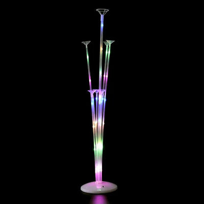 LED Light Balloons Stand Glow LED Baloon Column for Baby Shower Birthday Party Decor Wedding Ballon Stand Accessories - Slobuy