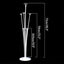 LED Light Balloons Stand Glow LED Baloon Column for Baby Shower Birthday Party Decor Wedding Ballon Stand Accessories - Slobuy