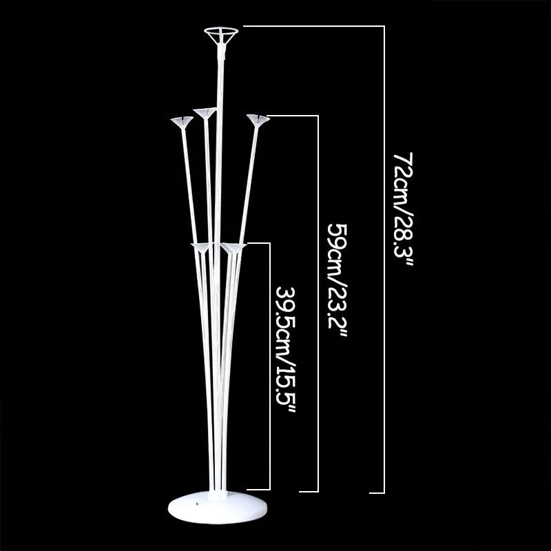 LED Light Balloons Stand Glow LED Baloon Column for Baby Shower Birthday Party Decor Wedding Ballon Stand Accessories - Slobuy