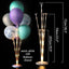 LED Light Balloons Stand Glow LED Baloon Column for Baby Shower Birthday Party Decor Wedding Ballon Stand Accessories - Slobuy