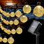 LED String Light Solar Fairy Lights 5m 20LED Warm Light Waterproof Outdoor Garden Wedding Decoration Christmas Lamp - Slobuy
