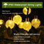 LED String Light Solar Fairy Lights 5m 20LED Warm Light Waterproof Outdoor Garden Wedding Decoration Christmas Lamp - Slobuy