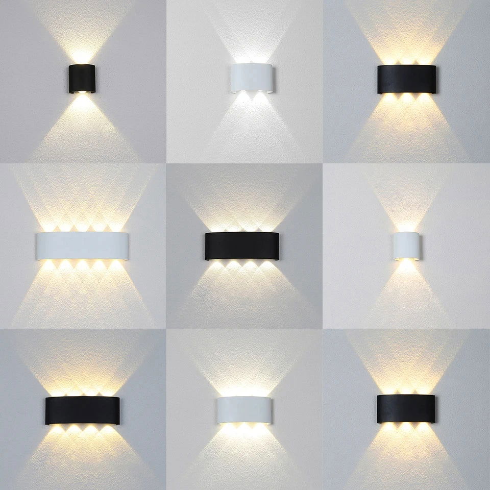 LED Wall Lamp Outdoor Waterproof Interior Wall Light 2W 4W 6W 8W 10Wminimalist creative bedroom bedside lamp - Slobuy