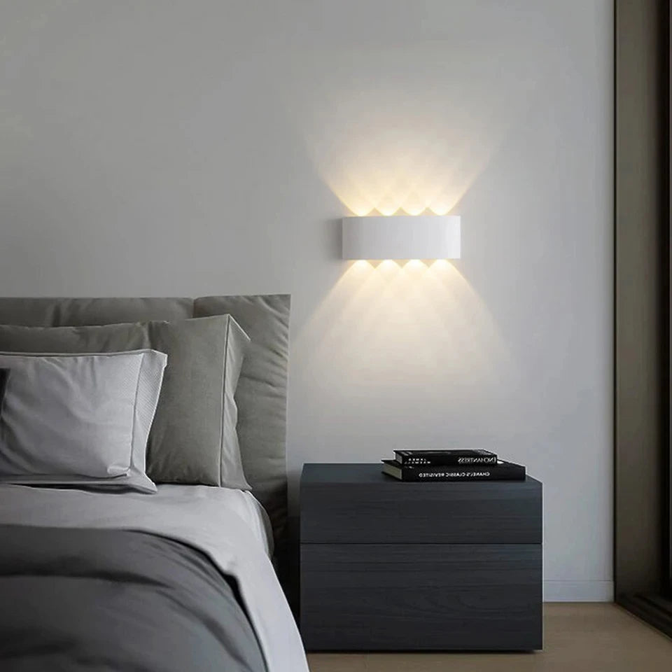 LED Wall Lamp Outdoor Waterproof Interior Wall Light 2W 4W 6W 8W 10Wminimalist creative bedroom bedside lamp - Slobuy