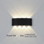 LED Wall Lamp Outdoor Waterproof Interior Wall Light 2W 4W 6W 8W 10Wminimalist creative bedroom bedside lamp - Slobuy
