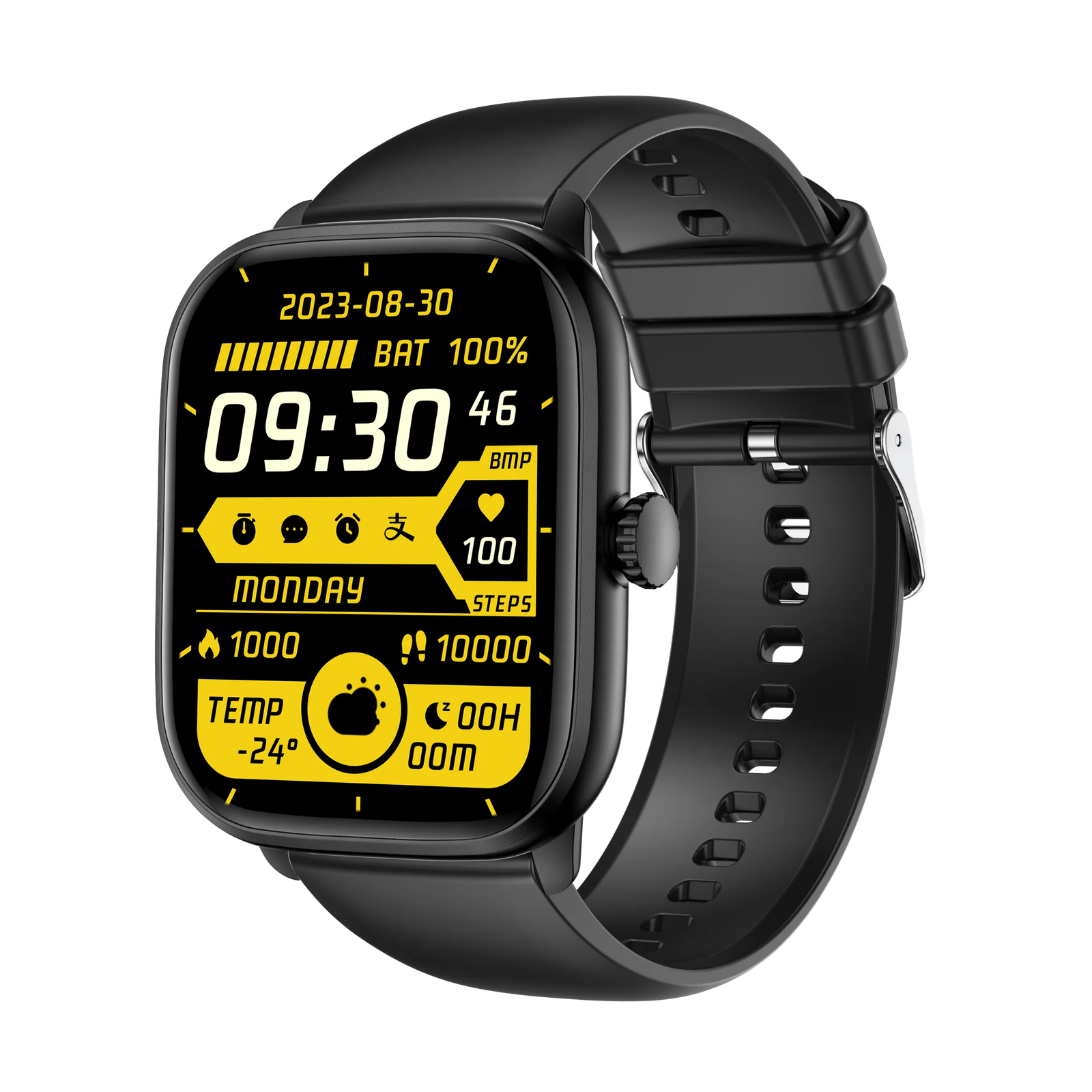 LEMFO Smart Watch 2024 Bluetooth Call Music Smart Watches For Men 2.01" Full Touch Dial Fitness Tracker Waterproof Smartwatch - Slobuy